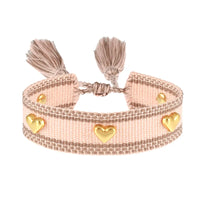 132-Golden Love Nail