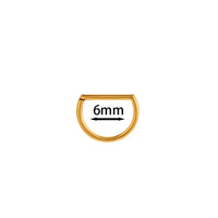 6mm golden yellow
