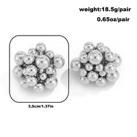 Boucles d'oreilles argentées3337
