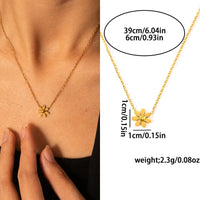 Petit collier fleur