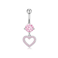 Pendentif Cœur Rose