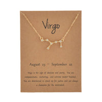 Collier en Or Carte Vierge
