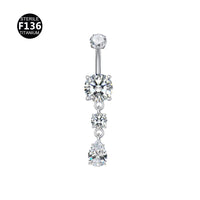 Pendentif Goutte d'Eau Rond