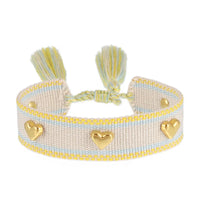 41-Golden Love Nail
