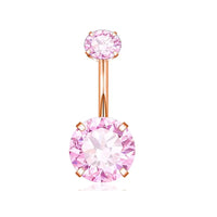 Rose Gold Pink round
