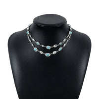 Blanc K Turquoise