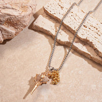47# Necklace-Silver-Conch