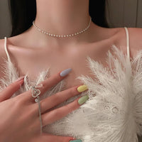 7# Necklace-Golden Pearl