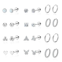 Silver -12 Pairs of E909