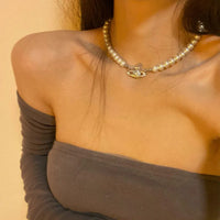 Collier de perles Saturne