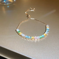 64#Bracelet-Gold-Color Square