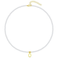O (with Pearl Necklace)