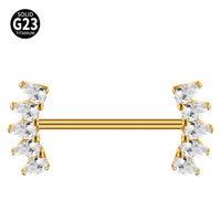 Style 1-Golden-Outer Teeth