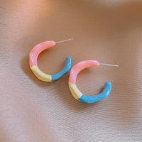 Silver Needle-Pink-Yellow-Blue
