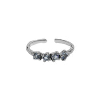 White Gold Color [Blue Stone]]