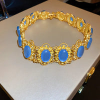 9# Collier-Bleu