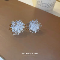 94# Silver Needle-Transparent Flower