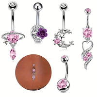 Ensemble rose cinq pièces