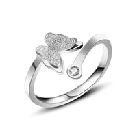 Opening Frosted Butterfly-Steel Color