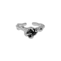 Platinum/1.7*0.9cm【Black Stone】