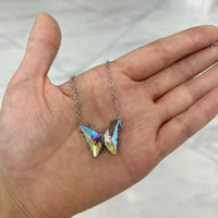 Volcanic Ash Colorful Large Butterfly