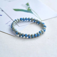 (6mm) Clay Sapphire Blue Ice