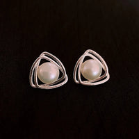 60# Silver Needle-Silver-White Freshwater Pearl