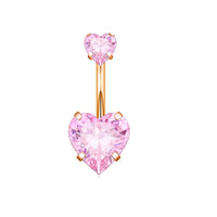 Rose Gold Pink Heart