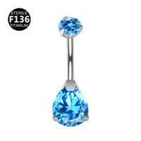 Water Drop Silver Sea Blue