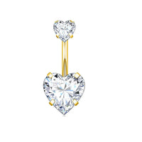 Golden White Heart