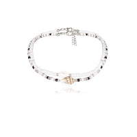 Collier de coquillages et de perles