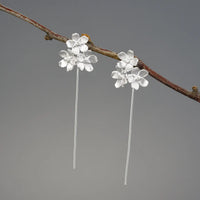 Silver【Drop Earrings】