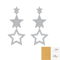 144 Pierres de Moissanite (avec certificat GRA)