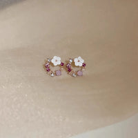 103# Silver Needle-Environmental Protection-Pink Flowers