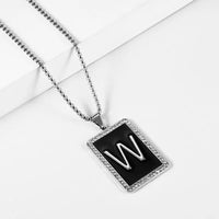 Xl0369 Square Plate W with Steel Chain