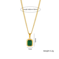 Collier d'émeraude