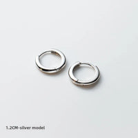 S925 Silver Pair Silver 12mm