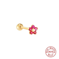 Single Gold-Rose Red Diamond