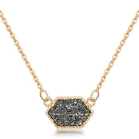 Nz352-Gold + Gray Vug