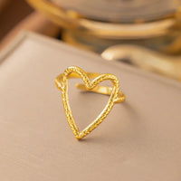 19 [Af87] Big Heart Ring Gold