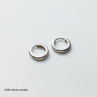S925 silver pair silver 10mm