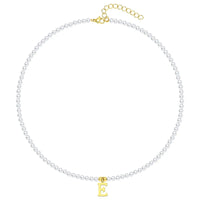 E (with Pearl Necklace)