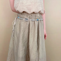 White Rope Butterfly Waist Chain K0186B