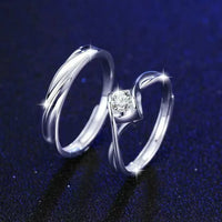 O Accompany Me-Couple Rings Box One