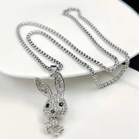 Bunny-Titanium Steel Necklace 70cm