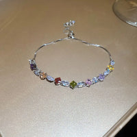 39#Bracelet-Silver-Color