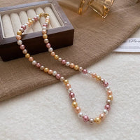 58# Necklace. Yellow series-6mm