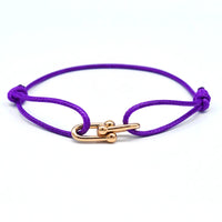 Rose Gold Purple Rope