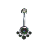 Titanium Natural Color + Multicolored Zircon