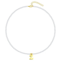 Z (with Pearl Necklace)